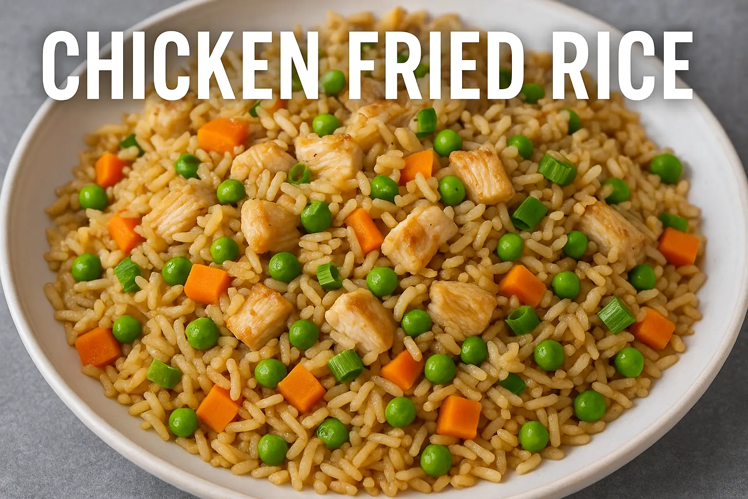 How to Make Tasty Chicken Fried Rice at Home