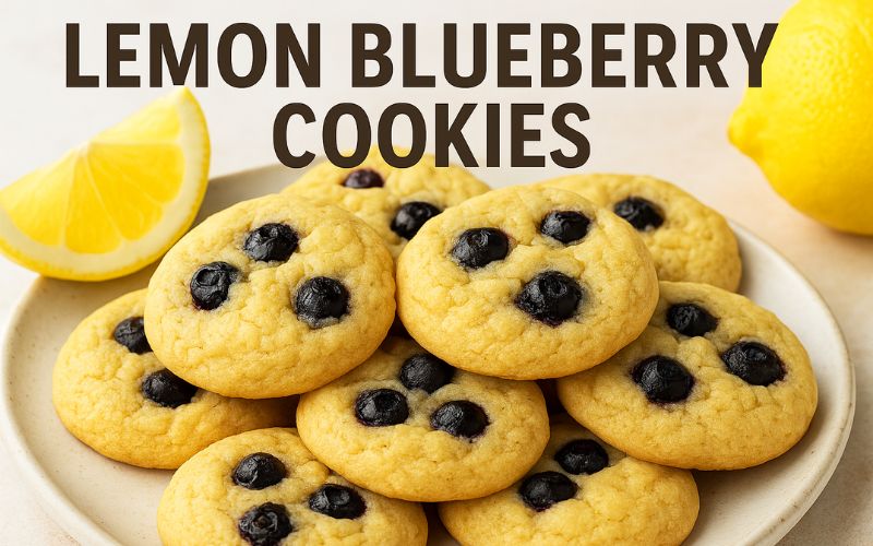 Homemade Lemon Blueberry Cookies – Simple Recipe with Easy Ingredients