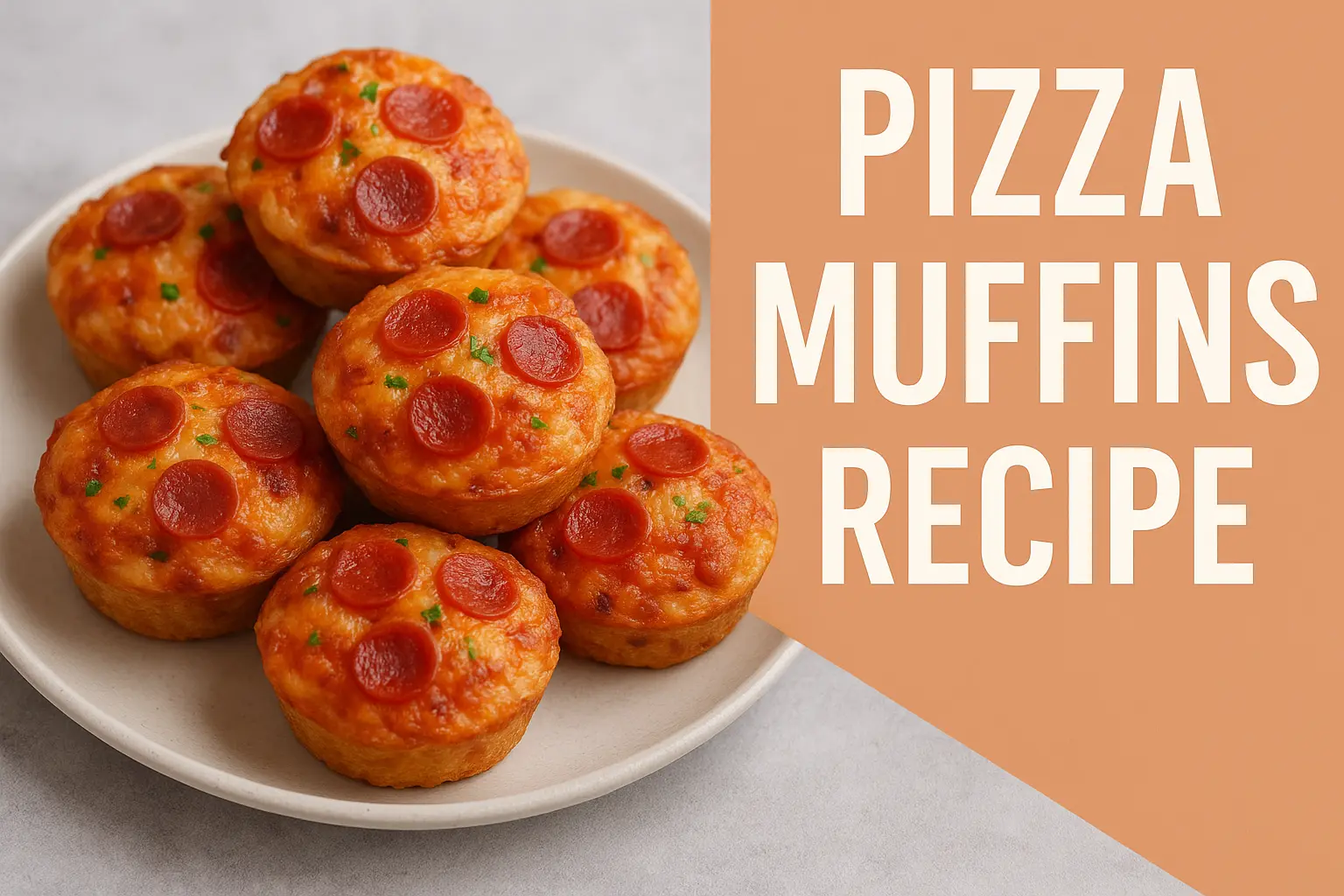 Easy Pizza Muffins Recipe – Simple and Tasty Snack for Everyone