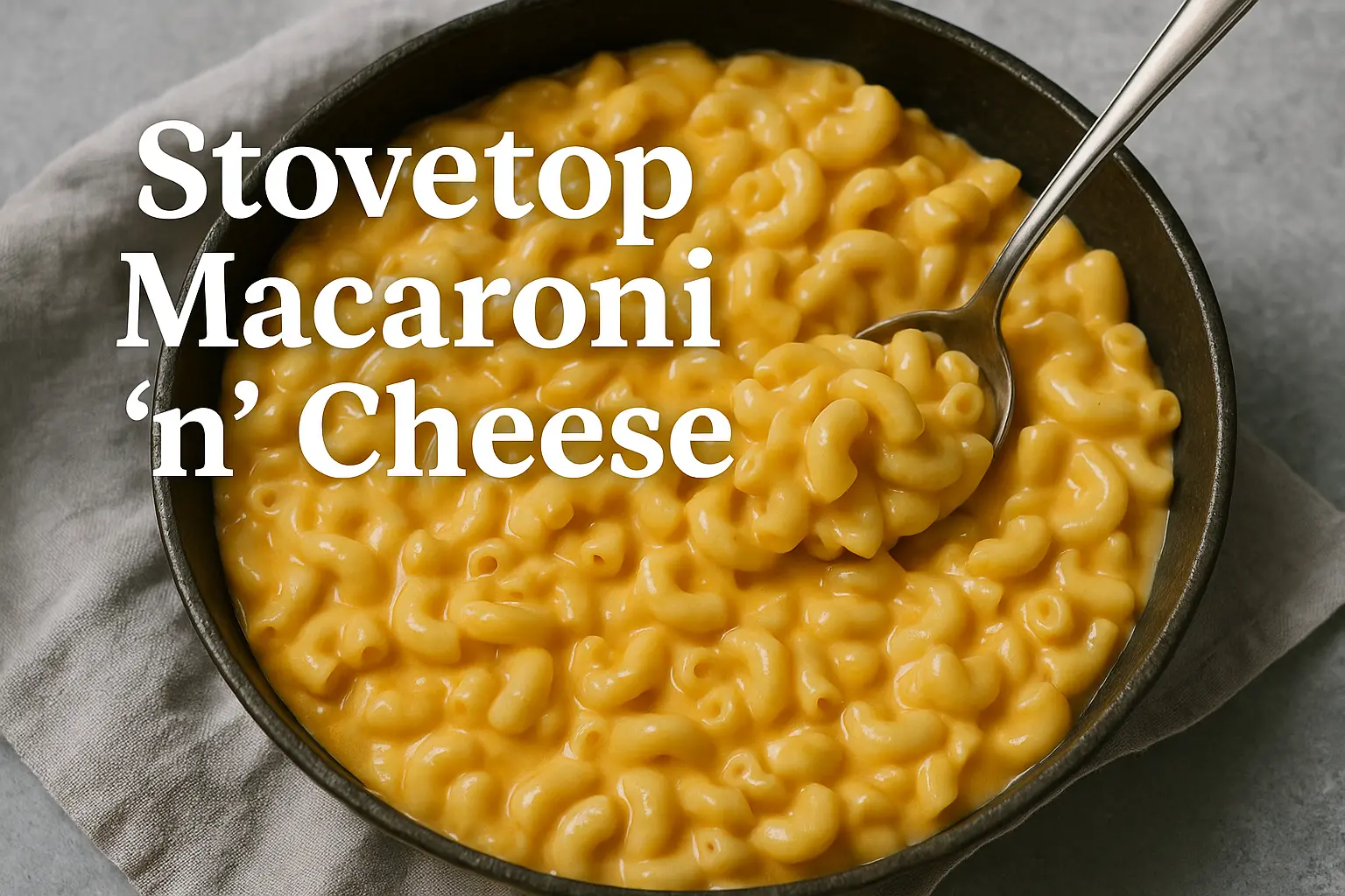 Best Creamy Stovetop Macaroni and Cheese Recipe