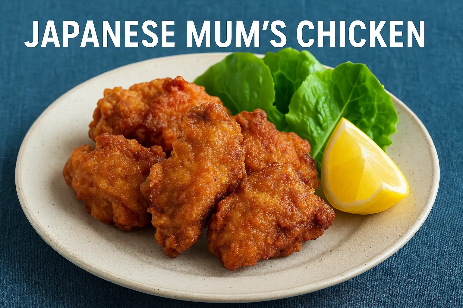 Make Japanese Mum’s Chicken – Easy and Tasty Home Recipe
